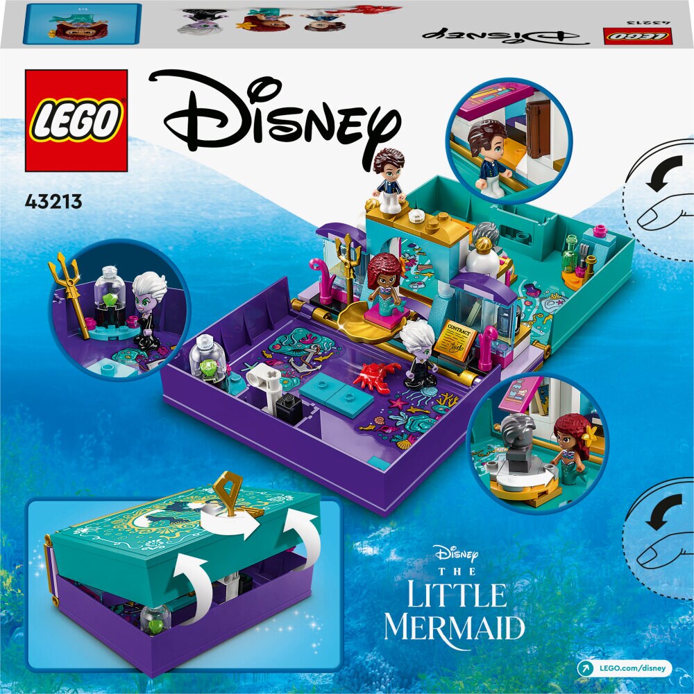 LEGO Disney - Den lille havfrue-bog 5+