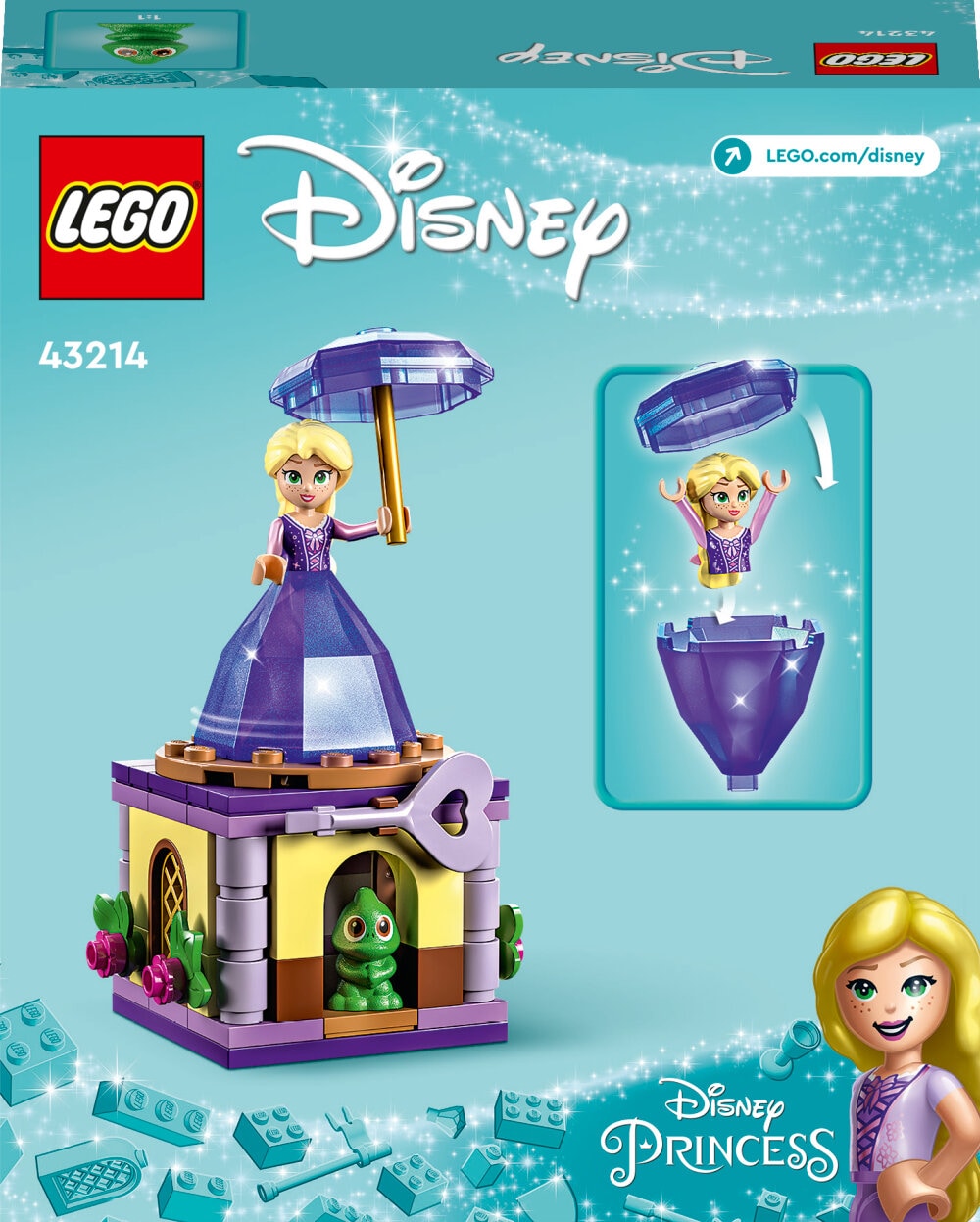 LEGO Disney - Snurrende Rapunzel 5+