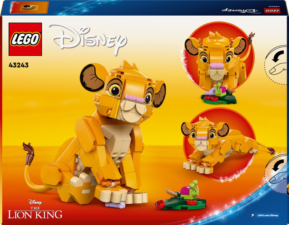 LEGO Disney - Simba som unge – Løvernes konge 6+