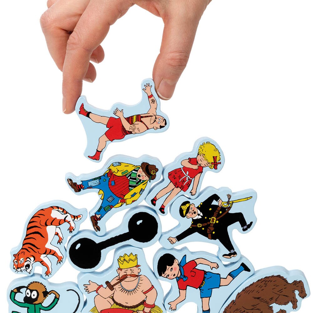 Pippi Langstrømpe - Balancelegetøj 12 stk.