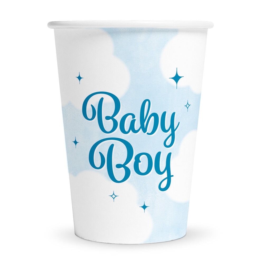 Baby Boy Papkrus 8 stk