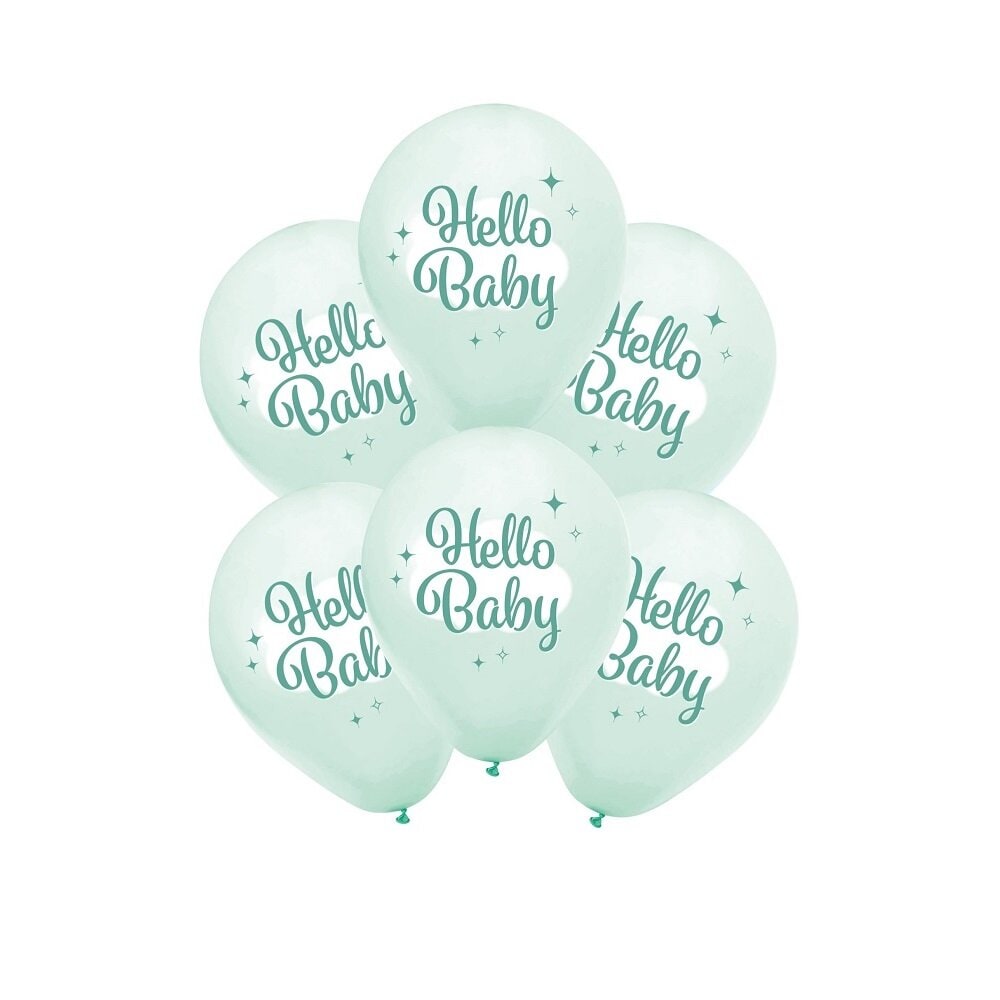 Hello Baby Balloner 8 stk