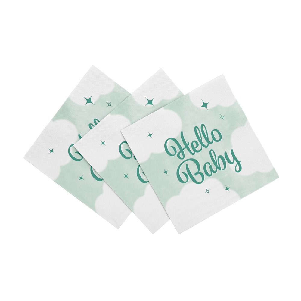 Hello Baby Servietter 20 stk