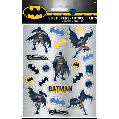 Batman - Klistermærker 80 stk