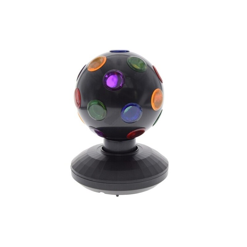 Diskokugle med strømadapter 10 cm