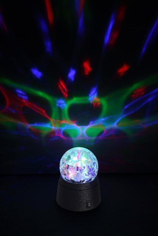 Diskokugle med LED-lys