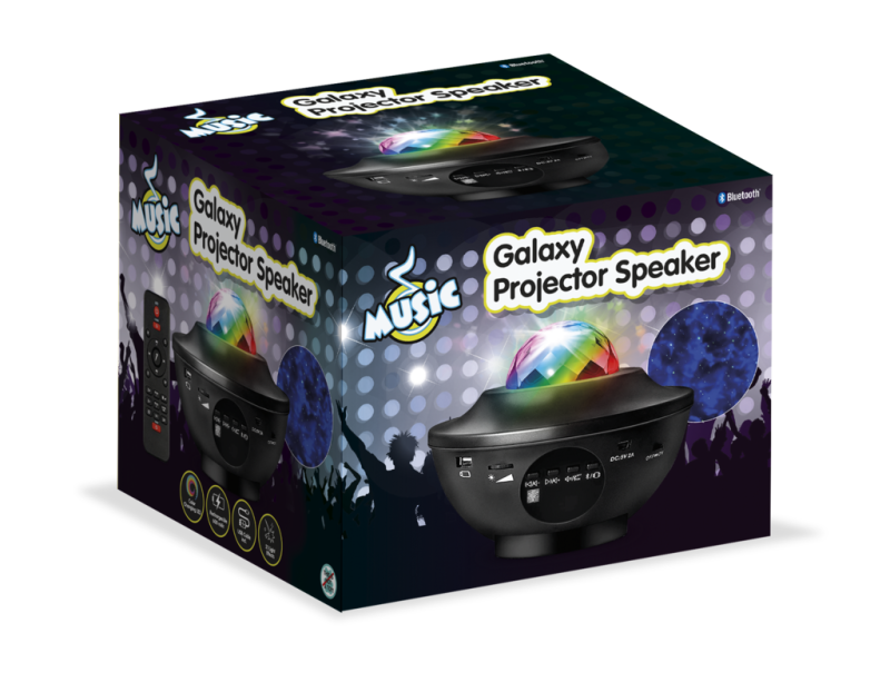 Star Galaxy Projektor Højttaler