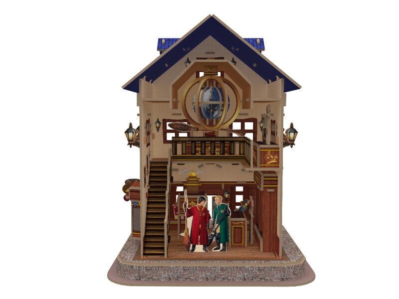 Harry Potter 3D-puslespil - Quality Quidditch 71 brikker