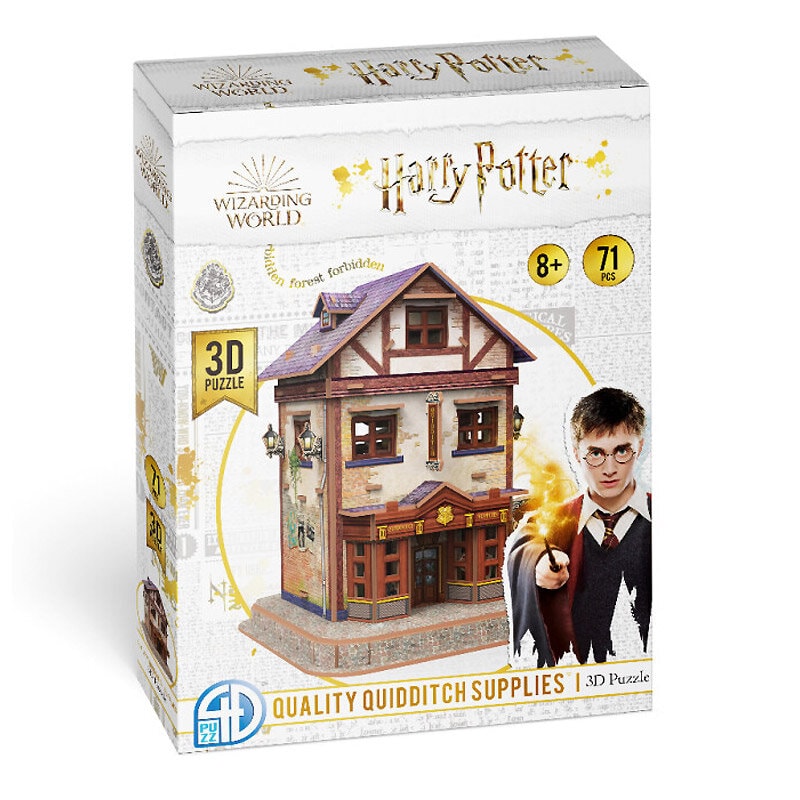 Harry Potter 3D-puslespil - Quality Quidditch 71 brikker