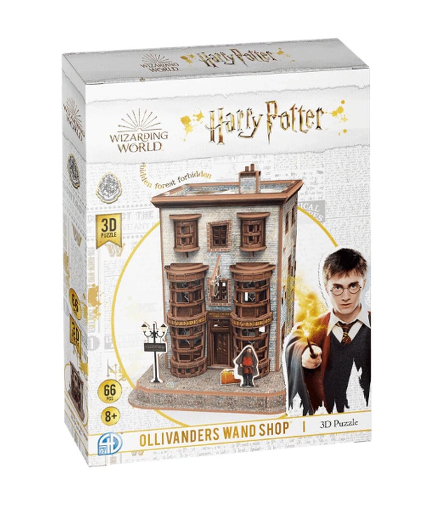 Harry Potter - 3D puslespil Olivanders Tryllestavsbutik 66 brikker