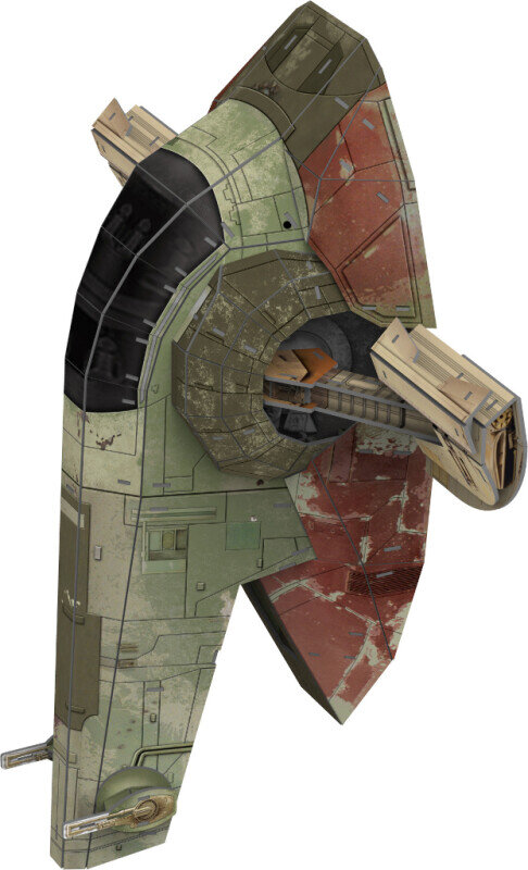 Star Wars 3D Puslespil - Boba Fett´s Starfighter 130 brikker