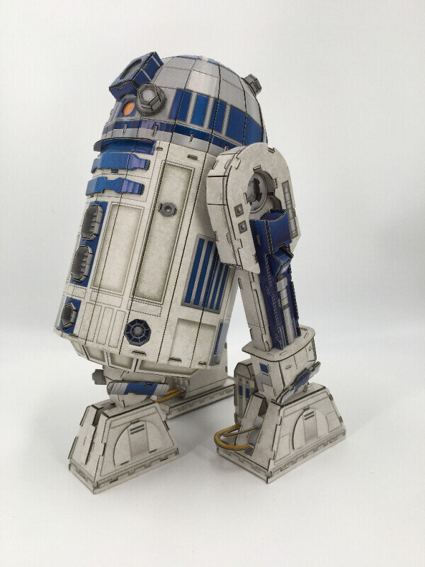 Star Wars 3D-puslespil - R2-D2 192 brikker