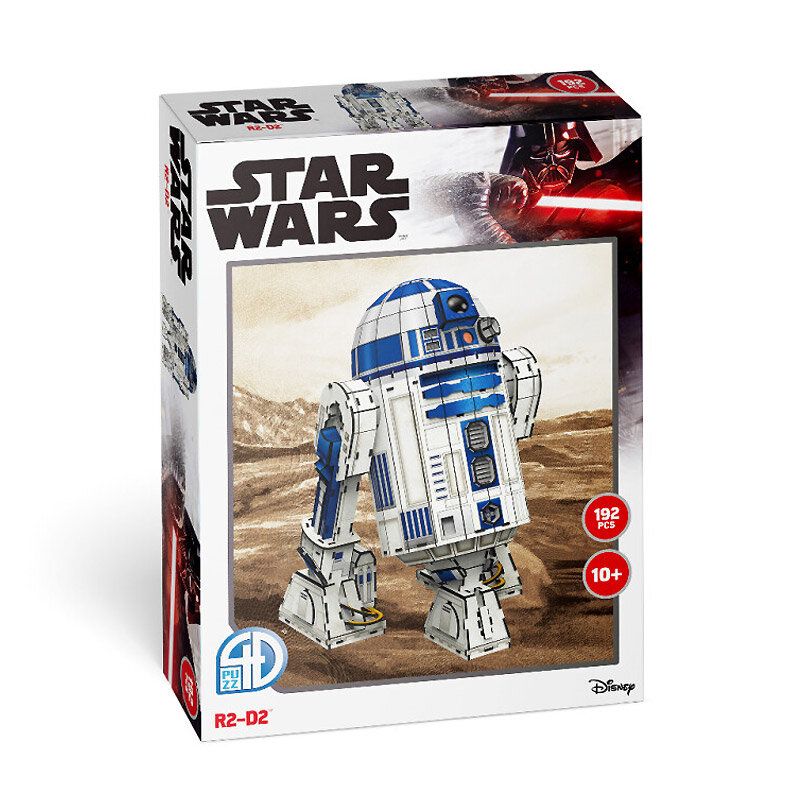 Star Wars 3D-puslespil - R2-D2 192 brikker