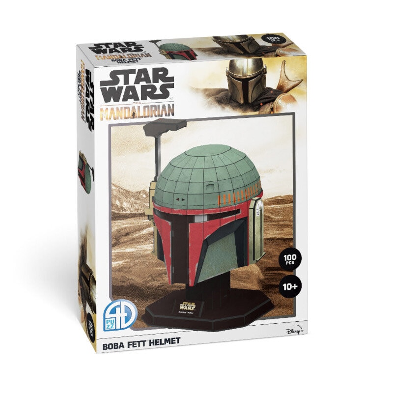 Star Wars 3D Puslespil - Boba Fett´s Helmet 100 brikker