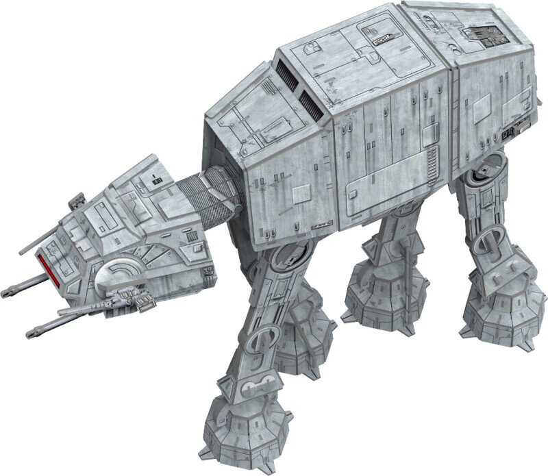 Star Wars 3D Puslespil - Imperial AT-AT 214 brikker