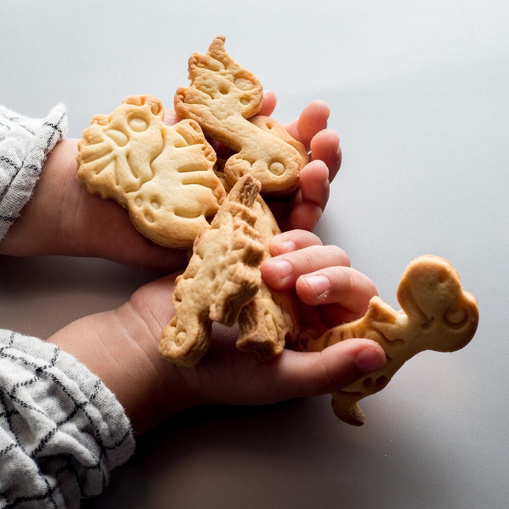 Dinosaur kageudstikkere 2-pak