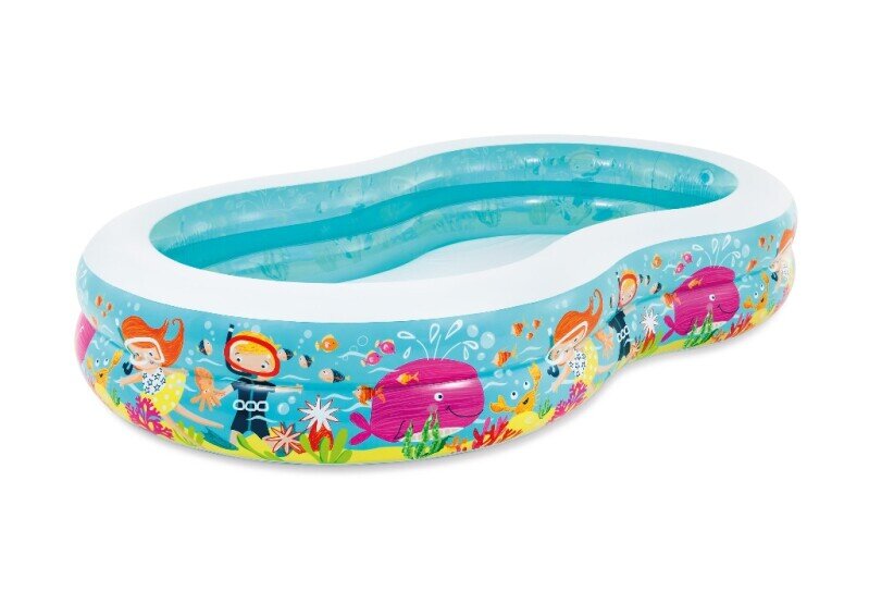 Intex Børnepool med snorklemotiv 262 cm