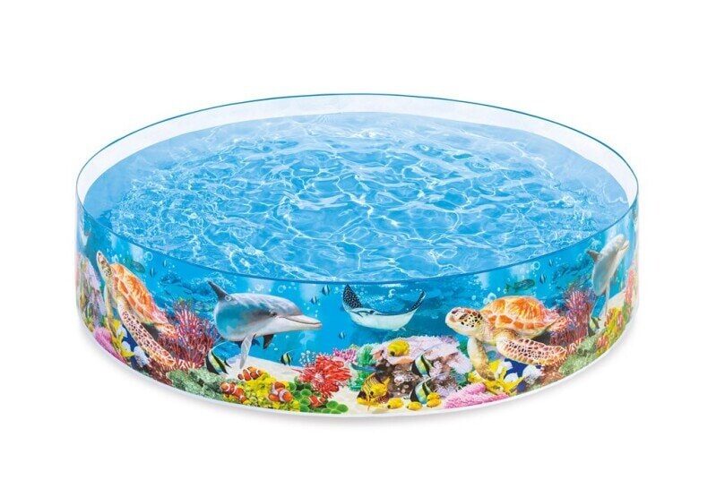 Intex Børnepool Deep Blue Sea 244 cm