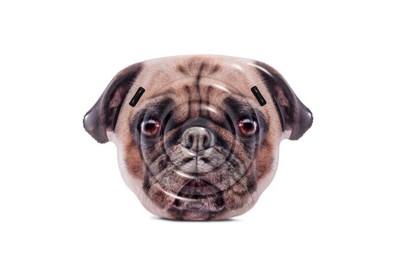 Intex Bademadras Playful Pug Island 163 cm