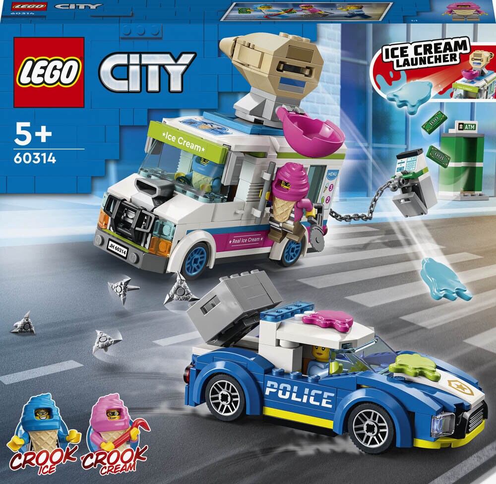 LEGO City, Politijagt med isbil 5+