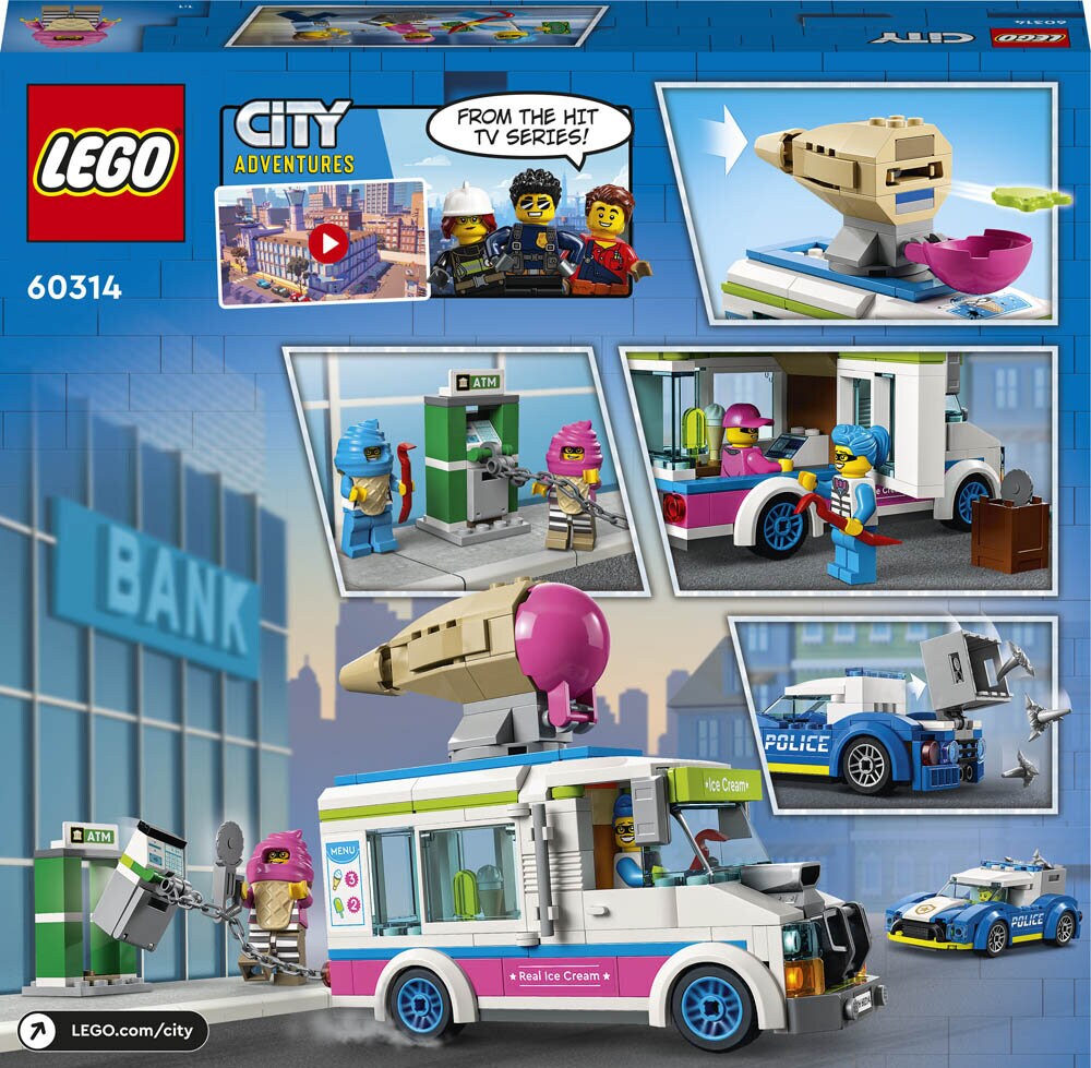 LEGO City, Politijagt med isbil 5+