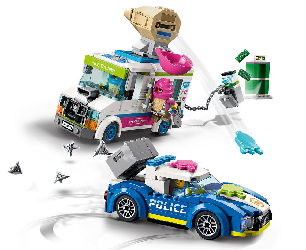 LEGO City, Politijagt med isbil 5+