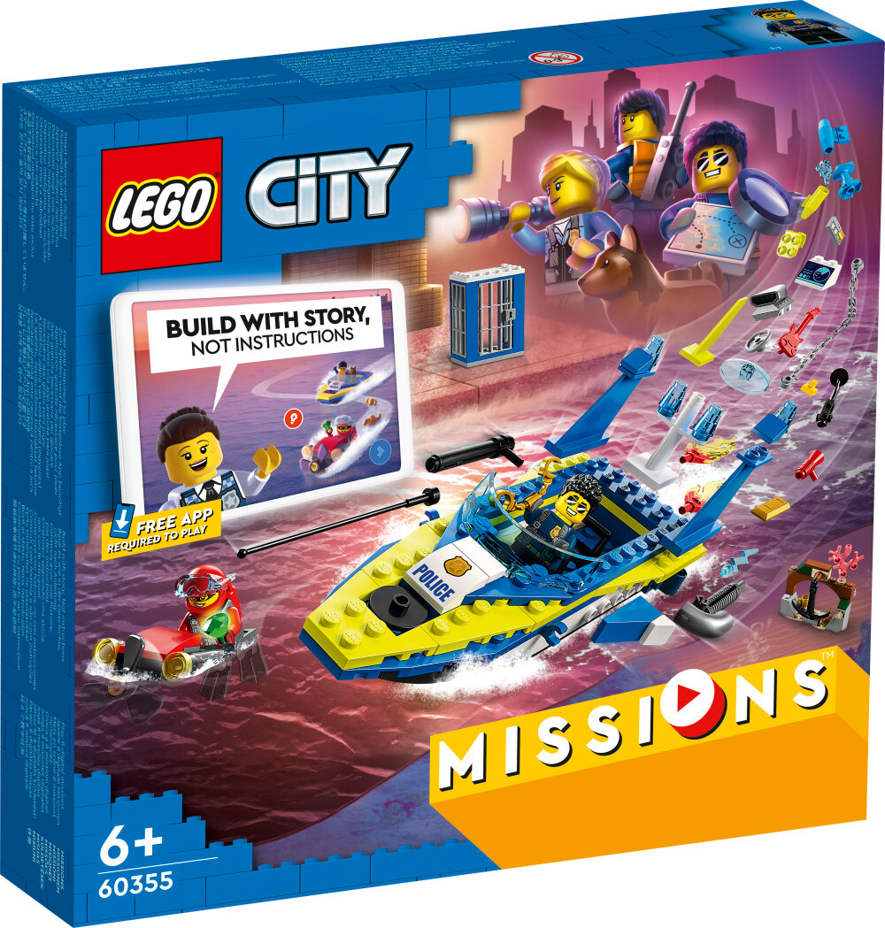 LEGO City - Havpolitiets detektivmissioner 6+