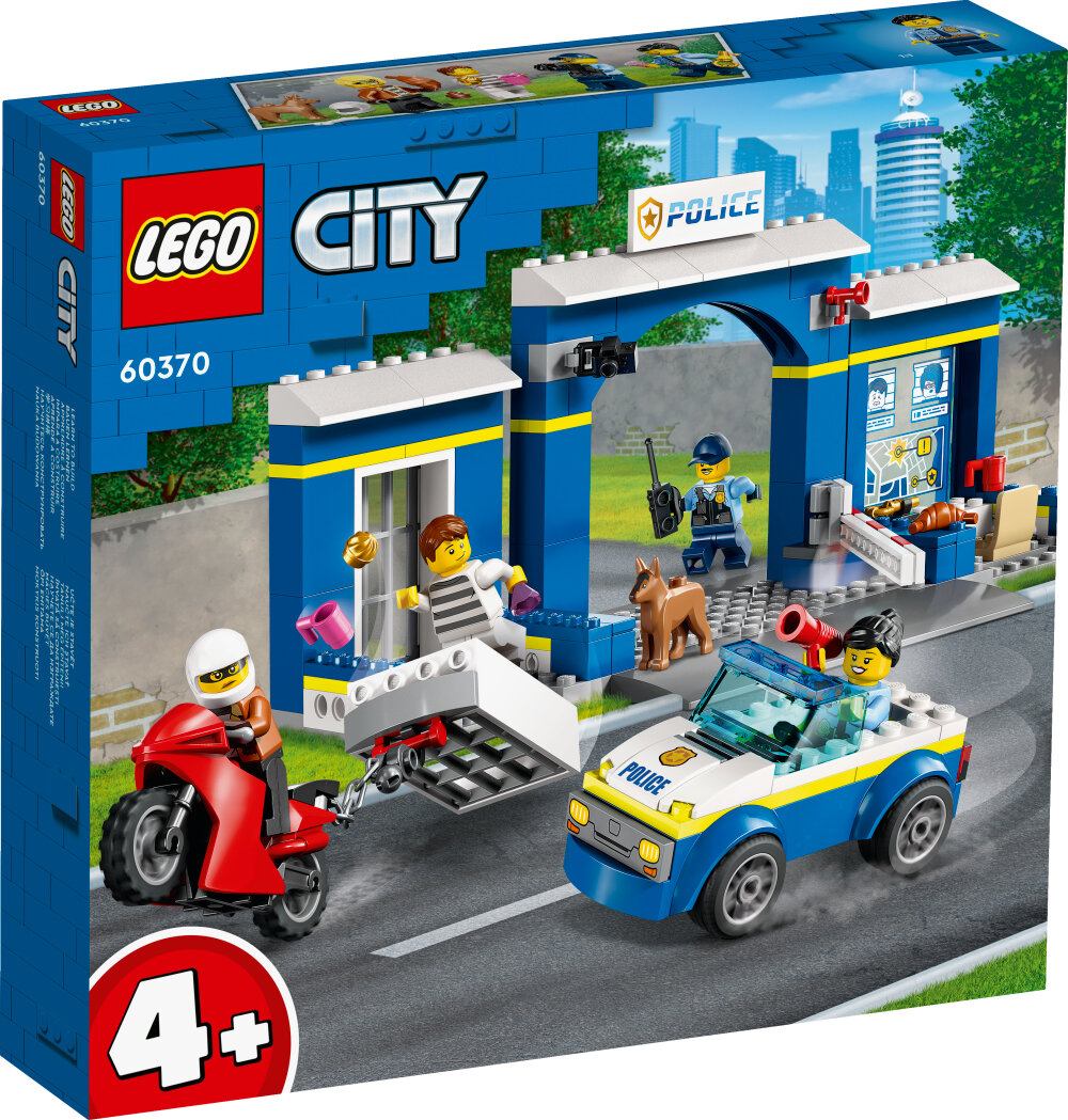LEGO City - Skurkejagt ved politistationen 4+