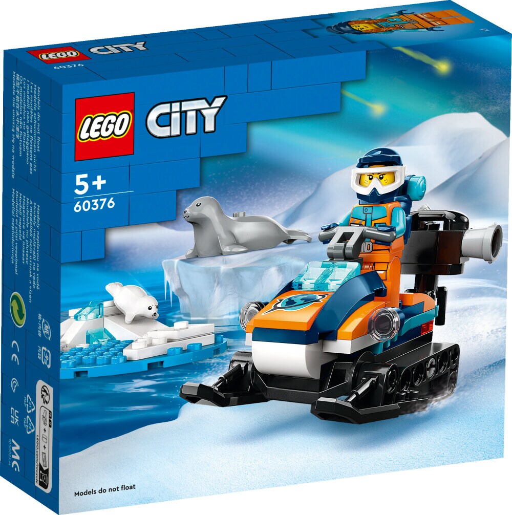LEGO City - Polarforsker-snescooter 5+