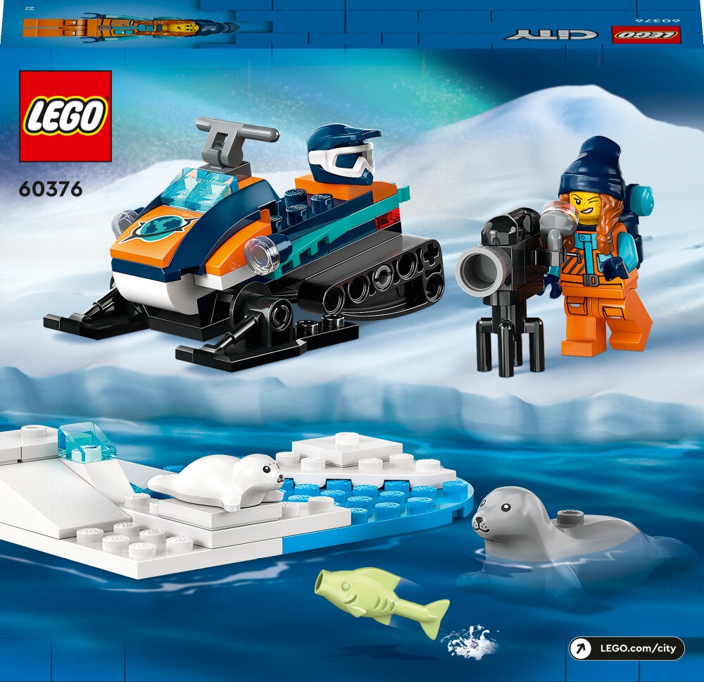 LEGO City - Polarforsker-snescooter 5+