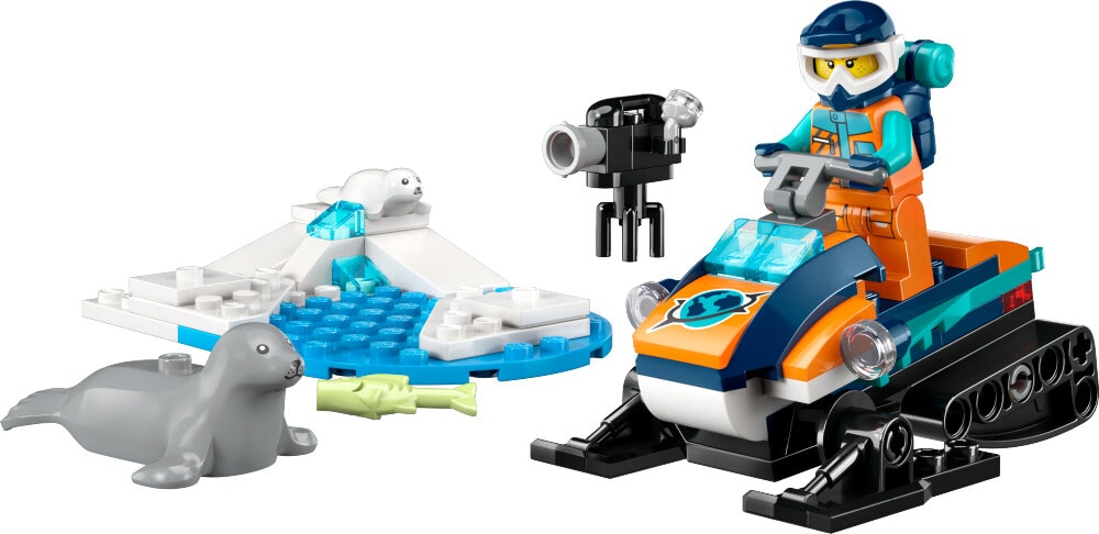 LEGO City - Polarforsker-snescooter 5+