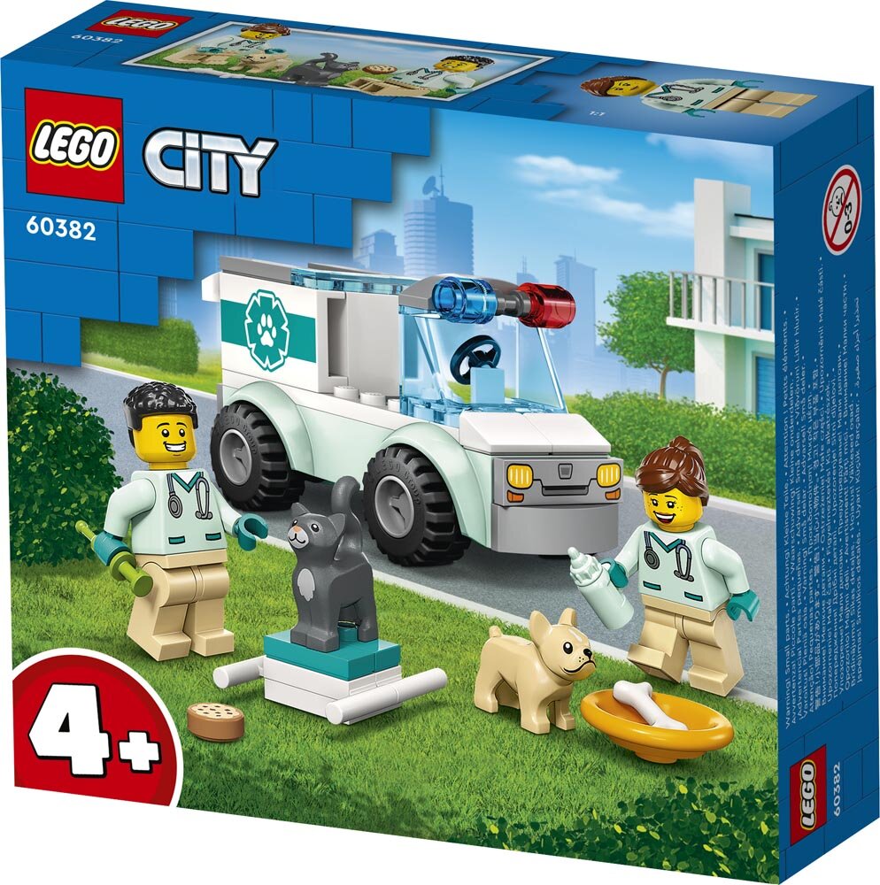 LEGO City - Dyrlæge-redningsvogn 4+