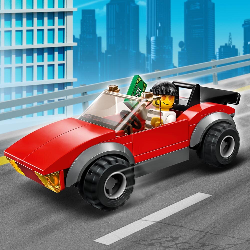 LEGO City - Politimotorcykel på biljagt 5+