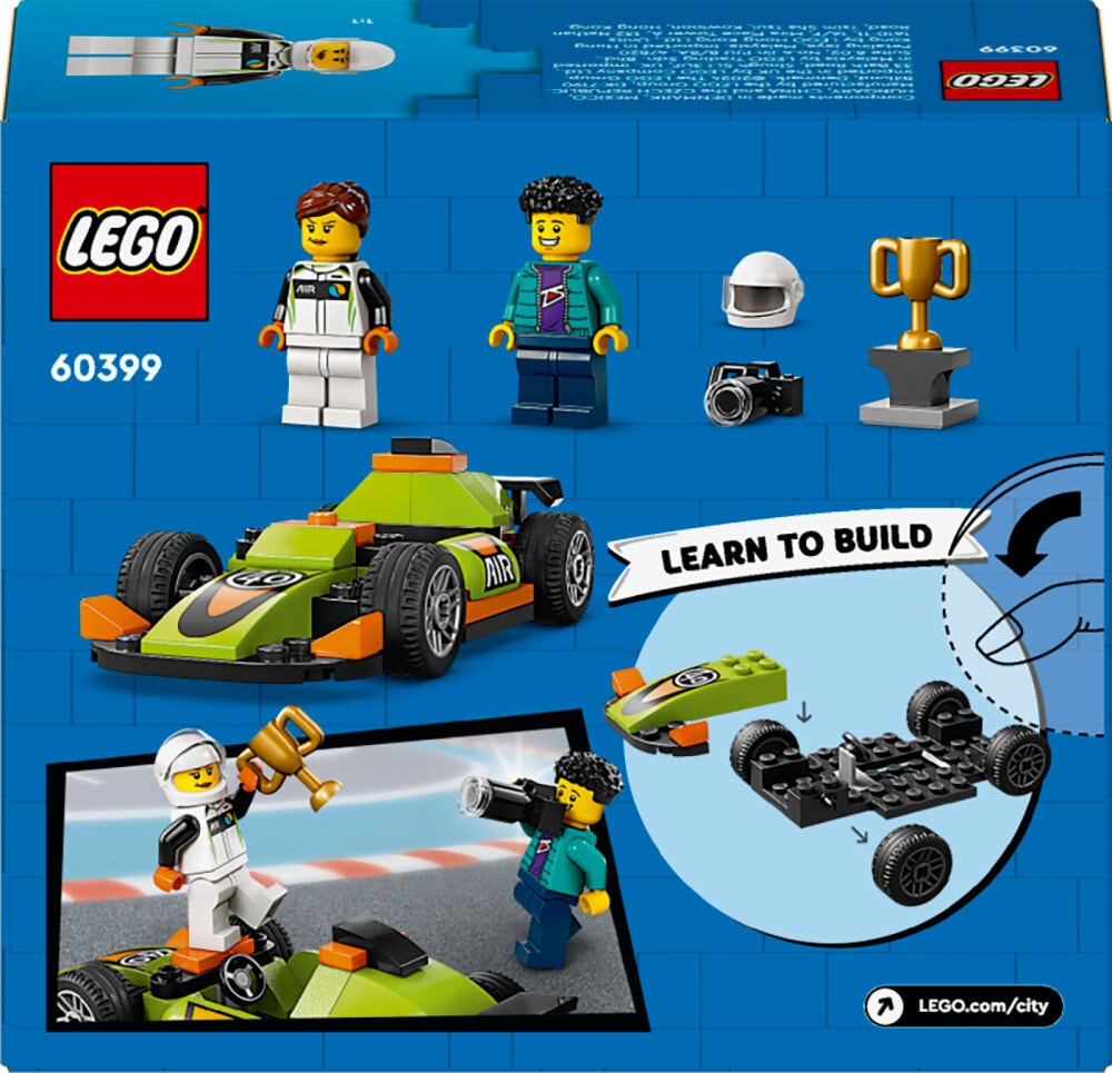 LEGO City - Grøn racerbil 4+