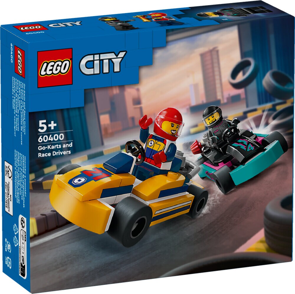 LEGO City - Gokarts og racerkørere 5+