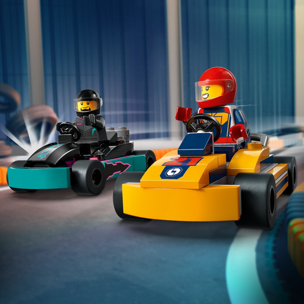 LEGO City - Gokarts og racerkørere 5+