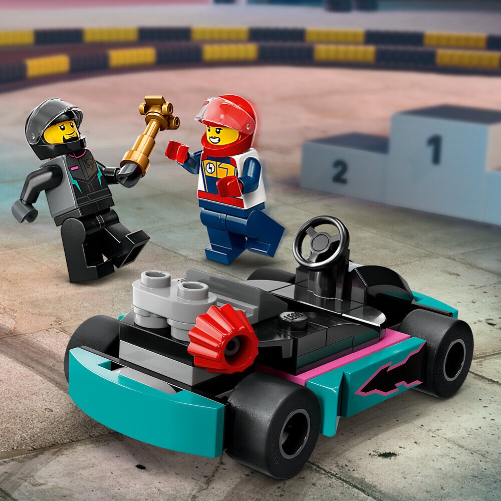 LEGO City - Gokarts og racerkørere 5+