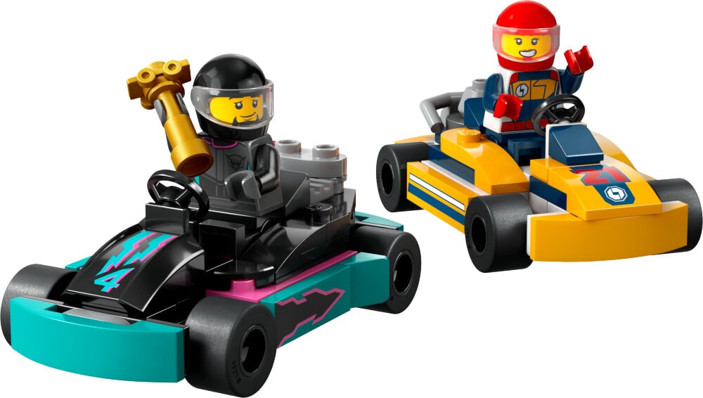 LEGO City - Gokarts og racerkørere 5+