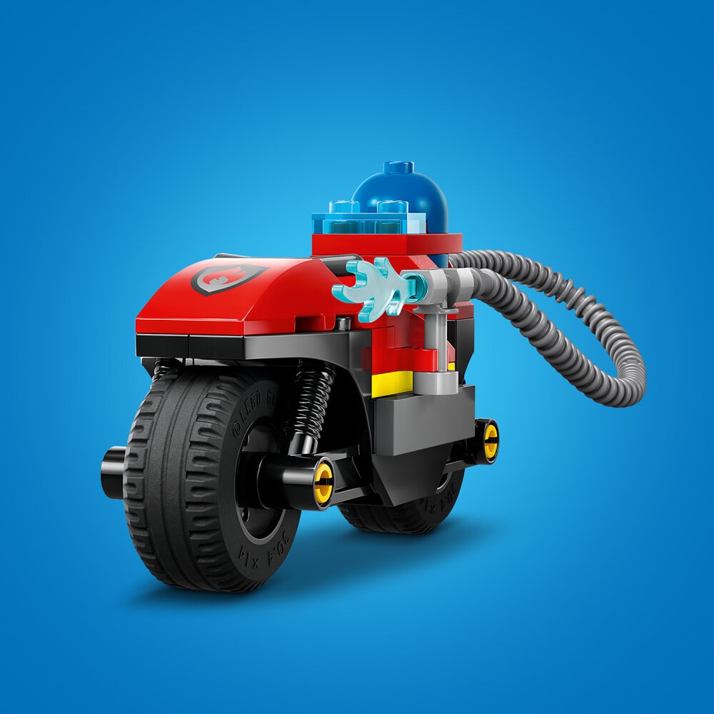 LEGO City - Brandslukningsmotorcykel 4+