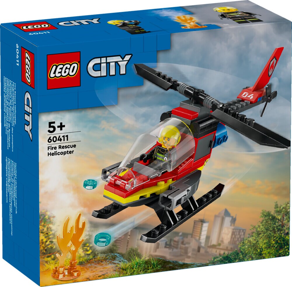 LEGO City - Brandslukningshelikopter 5+