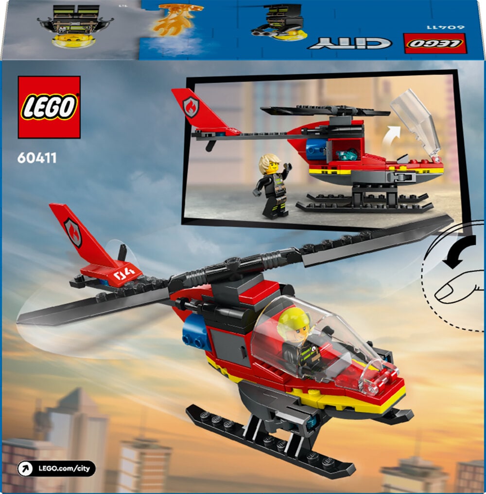 LEGO City - Brandslukningshelikopter 5+