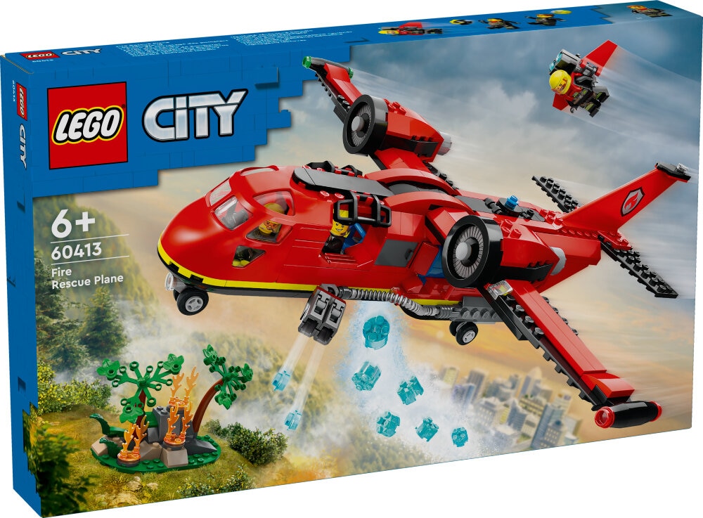 LEGO City - Brandslukningsfly 6+