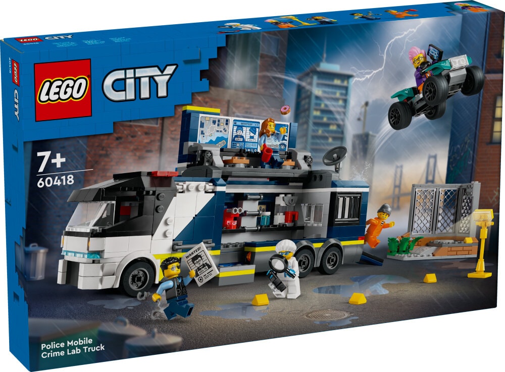 LEGO City - Politiets mobile kriminallaboratorium 7+