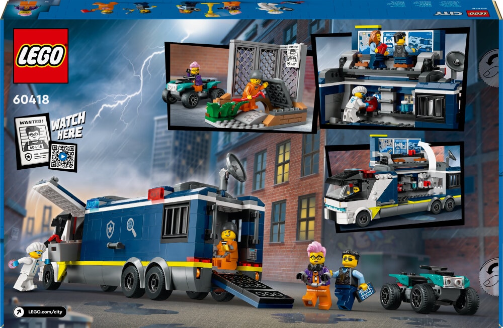 LEGO City - Politiets mobile kriminallaboratorium 7+