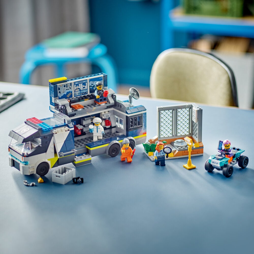 LEGO City - Politiets mobile kriminallaboratorium 7+