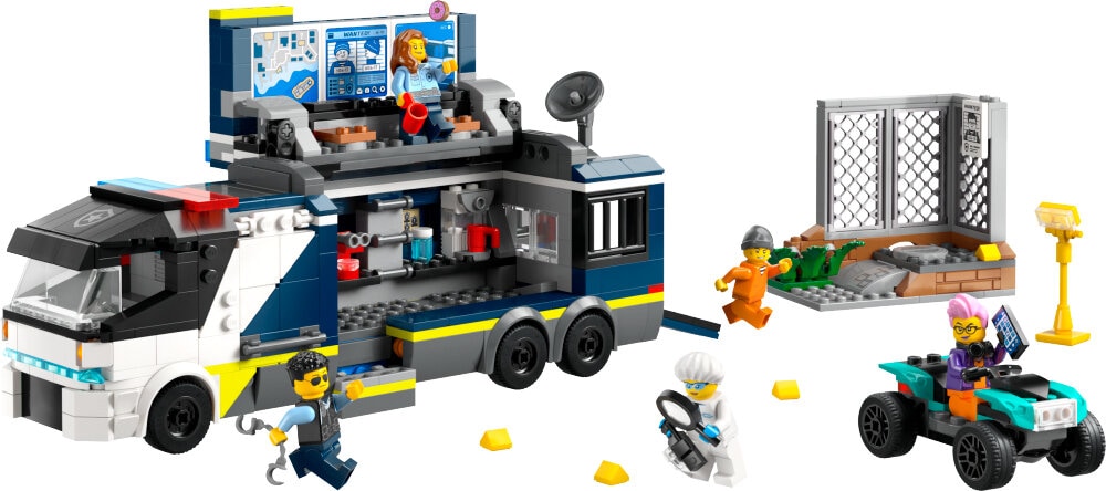 LEGO City - Politiets mobile kriminallaboratorium 7+