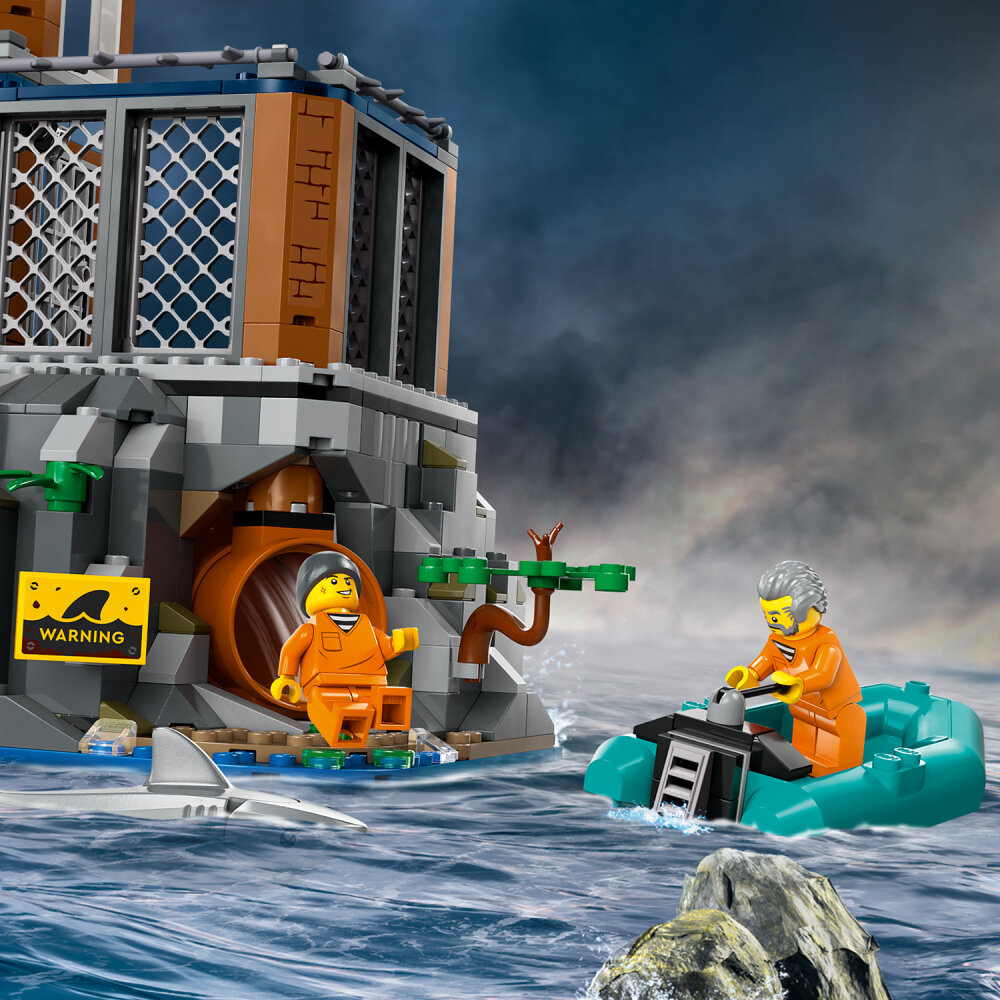 LEGO City - Politiets fængselsø 7+