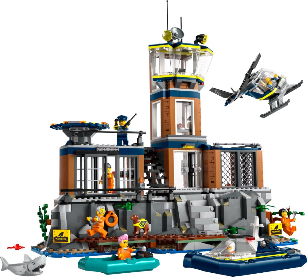LEGO City - Politiets fængselsø 7+