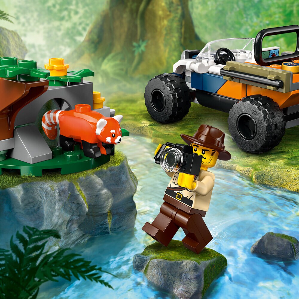 LEGO City - Jungleeventyr – ATV og rød panda-mission 6+