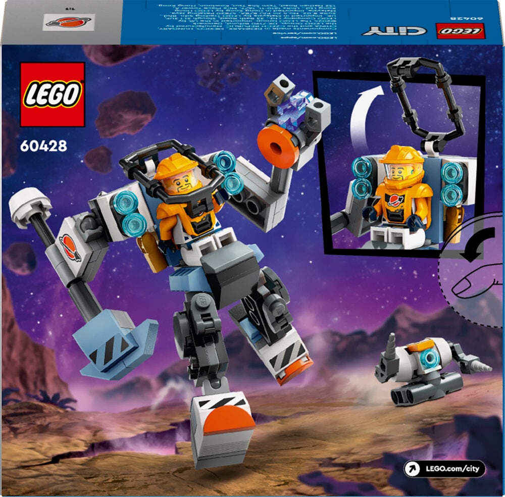 LEGO City - Mech-robot til rumarbejde 6+
